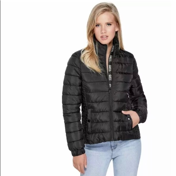 guess packable jacket